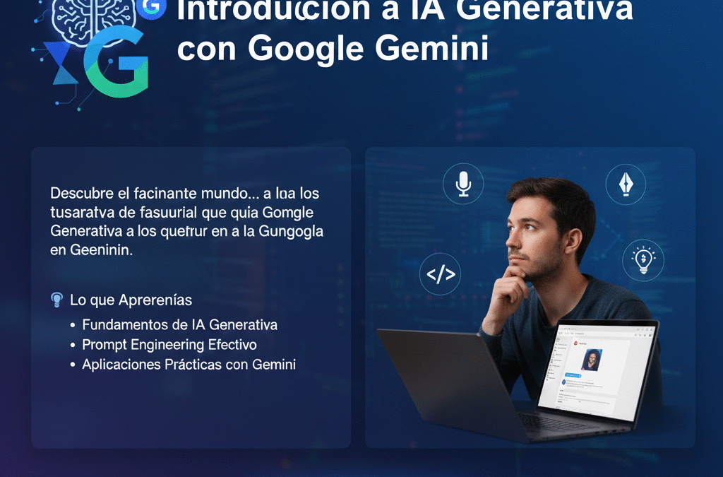 Introducción a la IA Generativa con Google Gemini